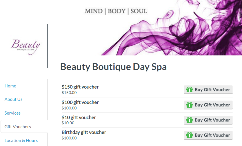 Gift vouchers in Timely are perfect for Valentine's Day.