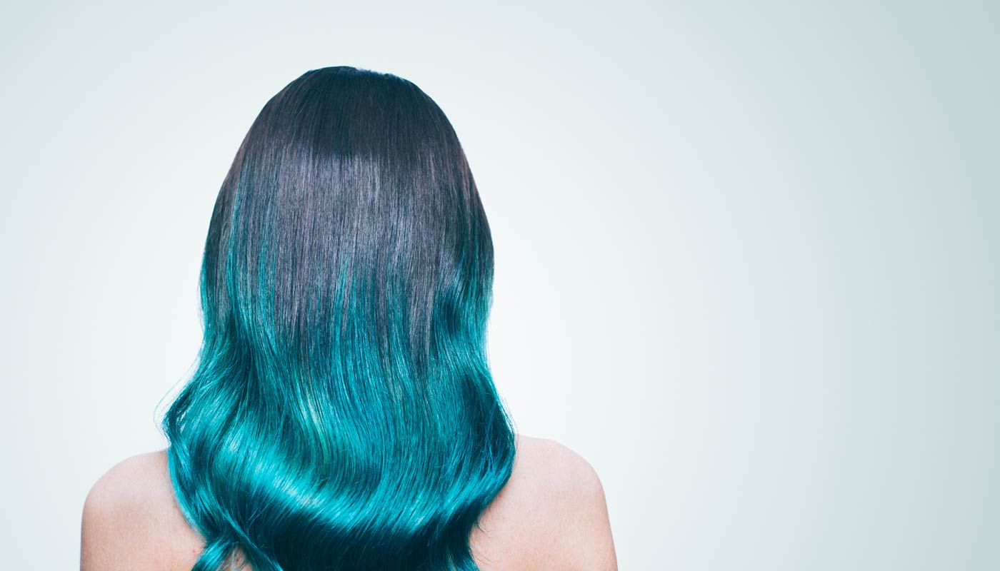 Peacock ombre hair is on the rise as developments in nanotechnology in salons make it safer and easier to create.