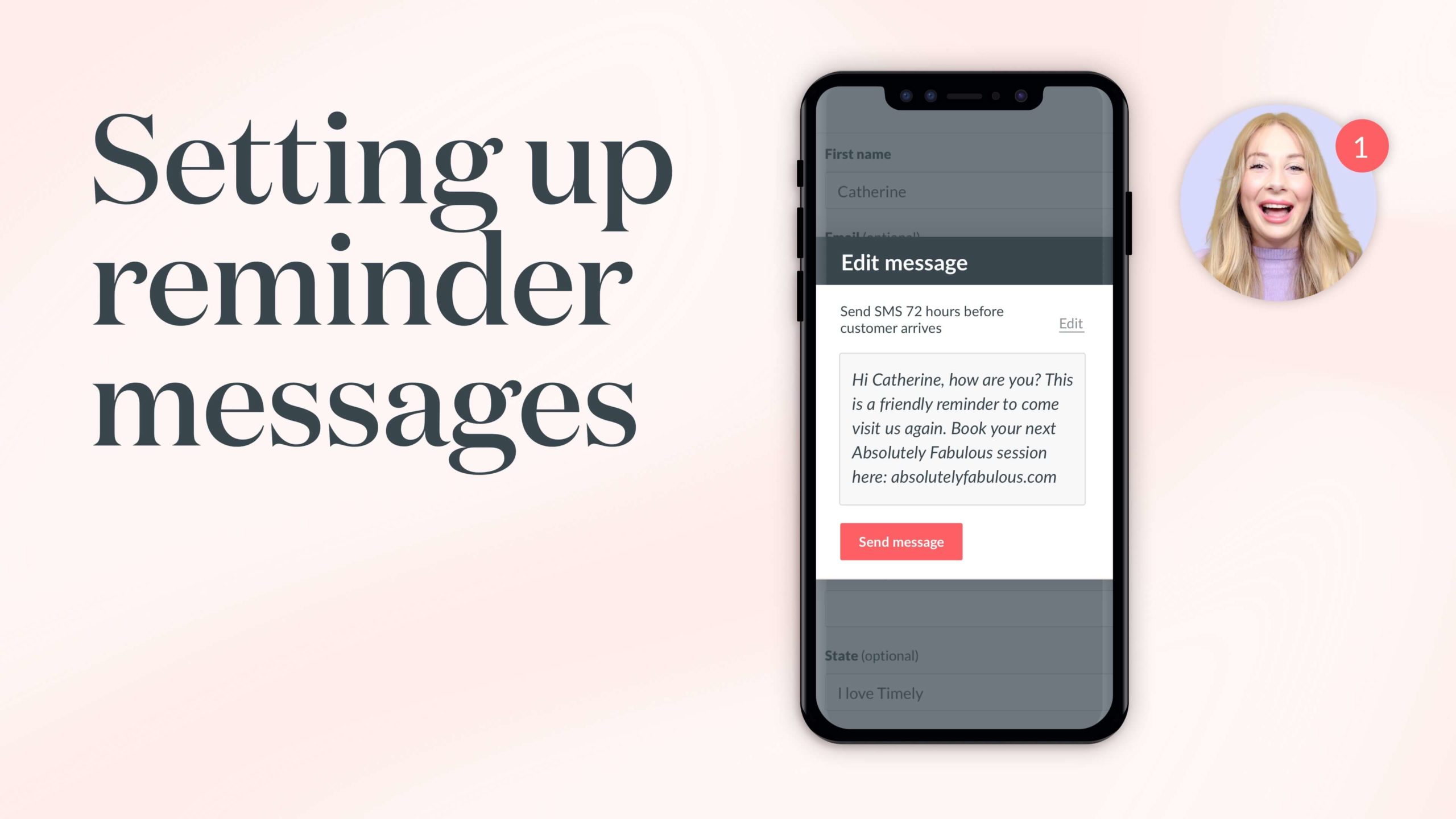 Getting Started: Setting Up Reminder Messages | Timely